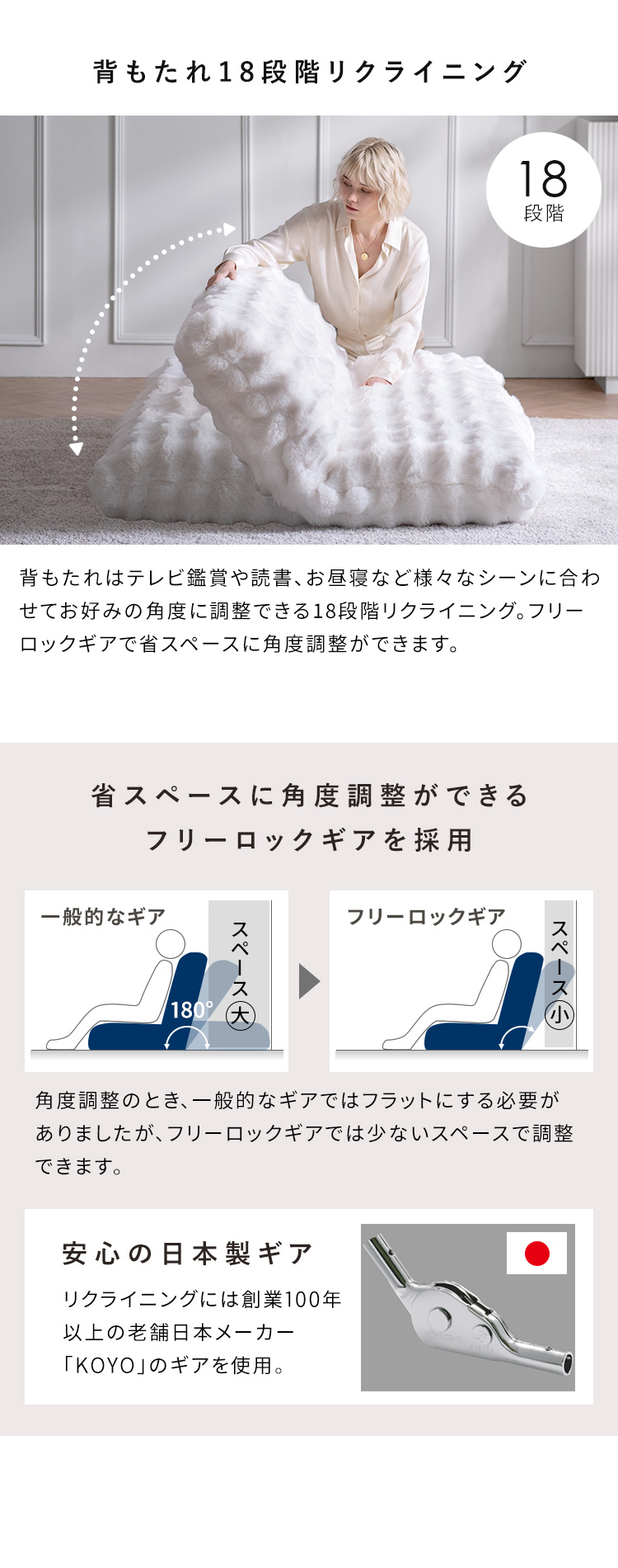2人ローソファ